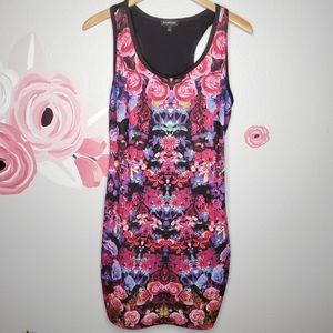 Rampage Floral Bodycon Dress